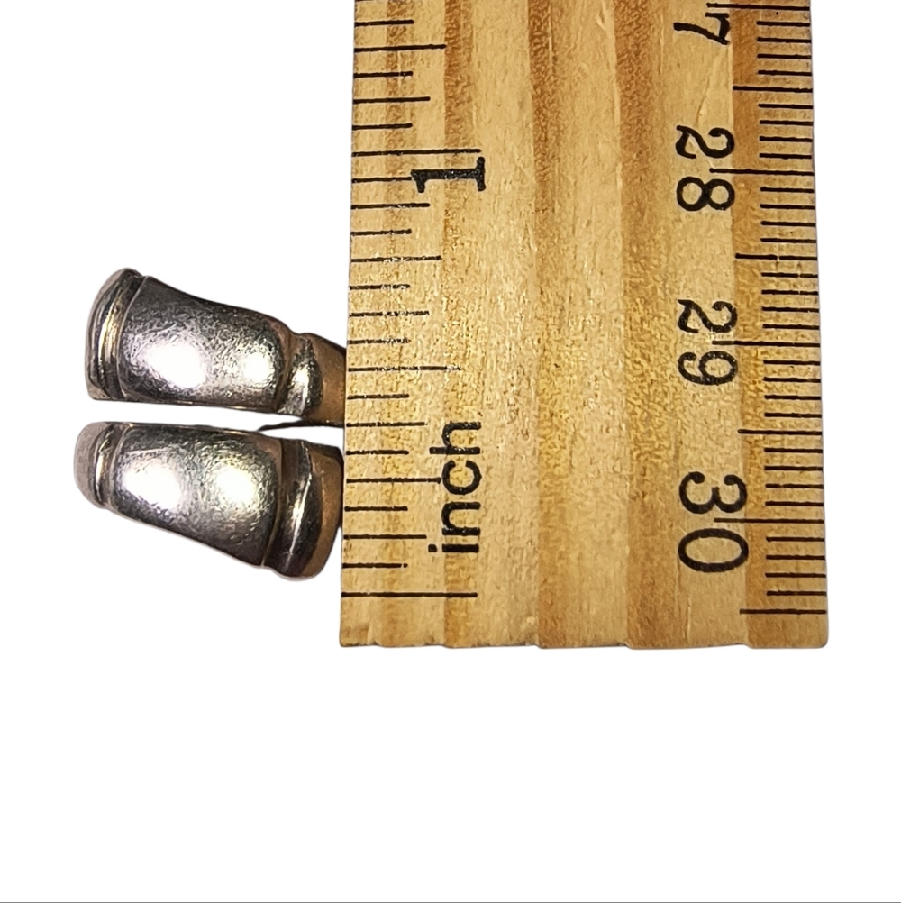 Sterling Silver Spoon Type Bypass Ring - image 3